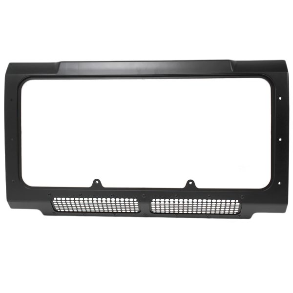 Image of Radiator Grille Frame Black (includes lower mesh) (ASJ710060AM)