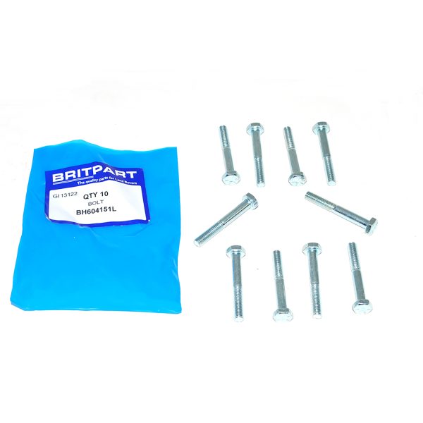 Image of Track Rod and Drag Link Bolt (BH604151LOEM)