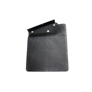 Image of Rear Mudflap (left hand) with bracket (without exhaust cut-out) (CAT500450PMAAM)