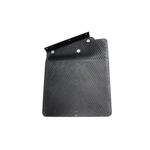 Image of Rear Mudflap (left hand) with bracket (without exhaust cut-out) (CAT500450PMAAM)