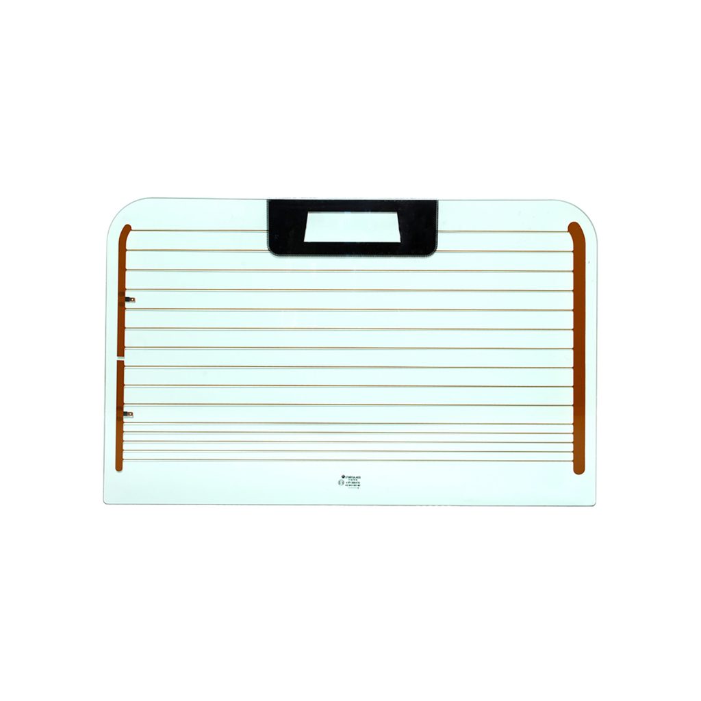 Image of Safari Rear Door Glass (clear) with hi level brake light (lamp not included) (CQB101560AM)