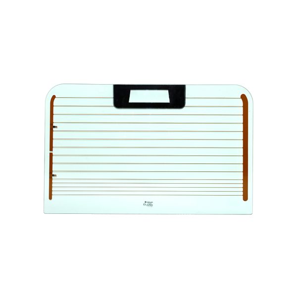 Image of Safari Rear Door Glass (clear) with hi level brake light (lamp not included) (CQB101560AM)