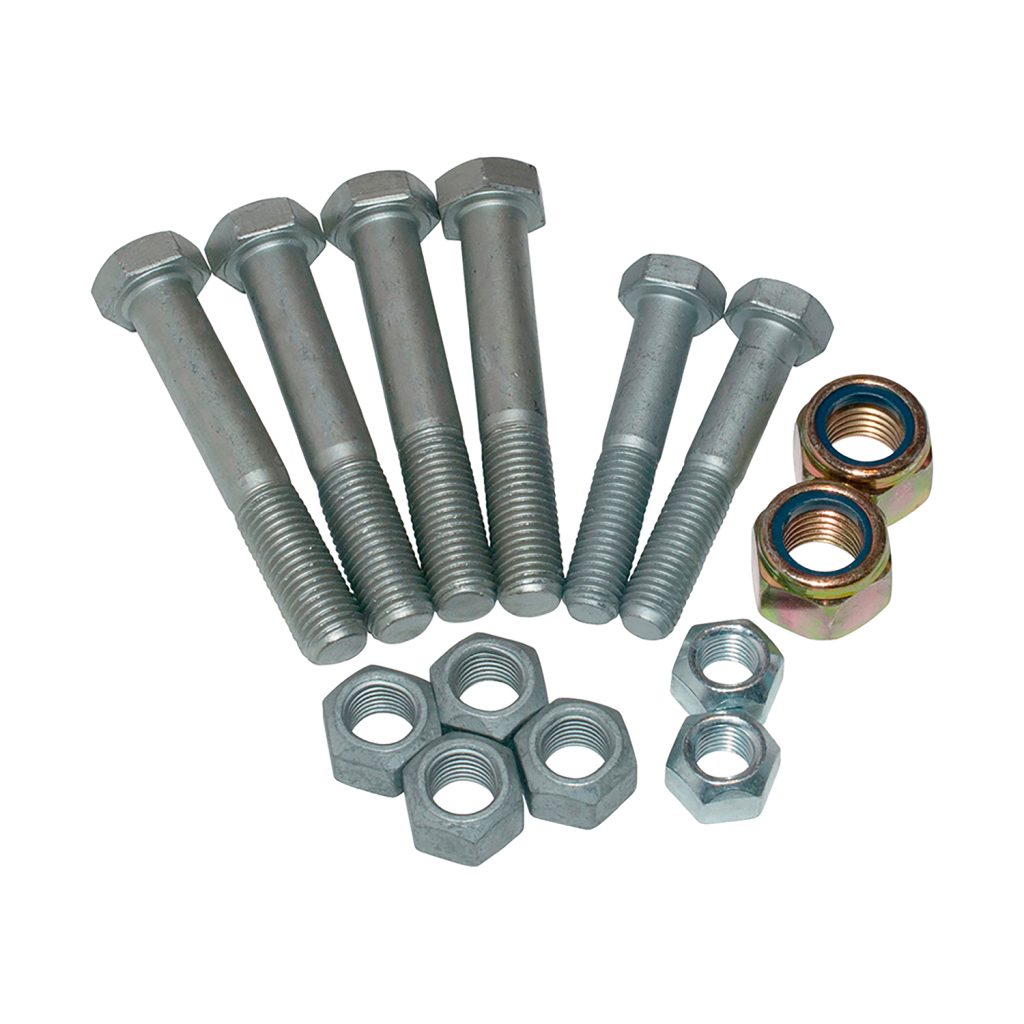 Image of Radius Arm Nut and Bolt Fitting Kit (front 14 piece) (DA7200)