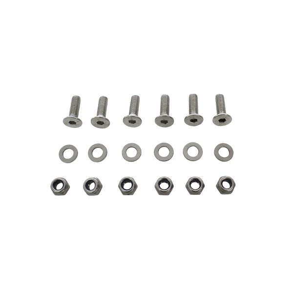 Image of Bonnet Hinge Bolt Kit (18 piece) Stainless Steel (GA1135)