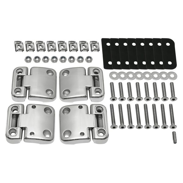 Image of Front Door Hinge Finish Kit Stainless Steel (set of 4) (GA1951)