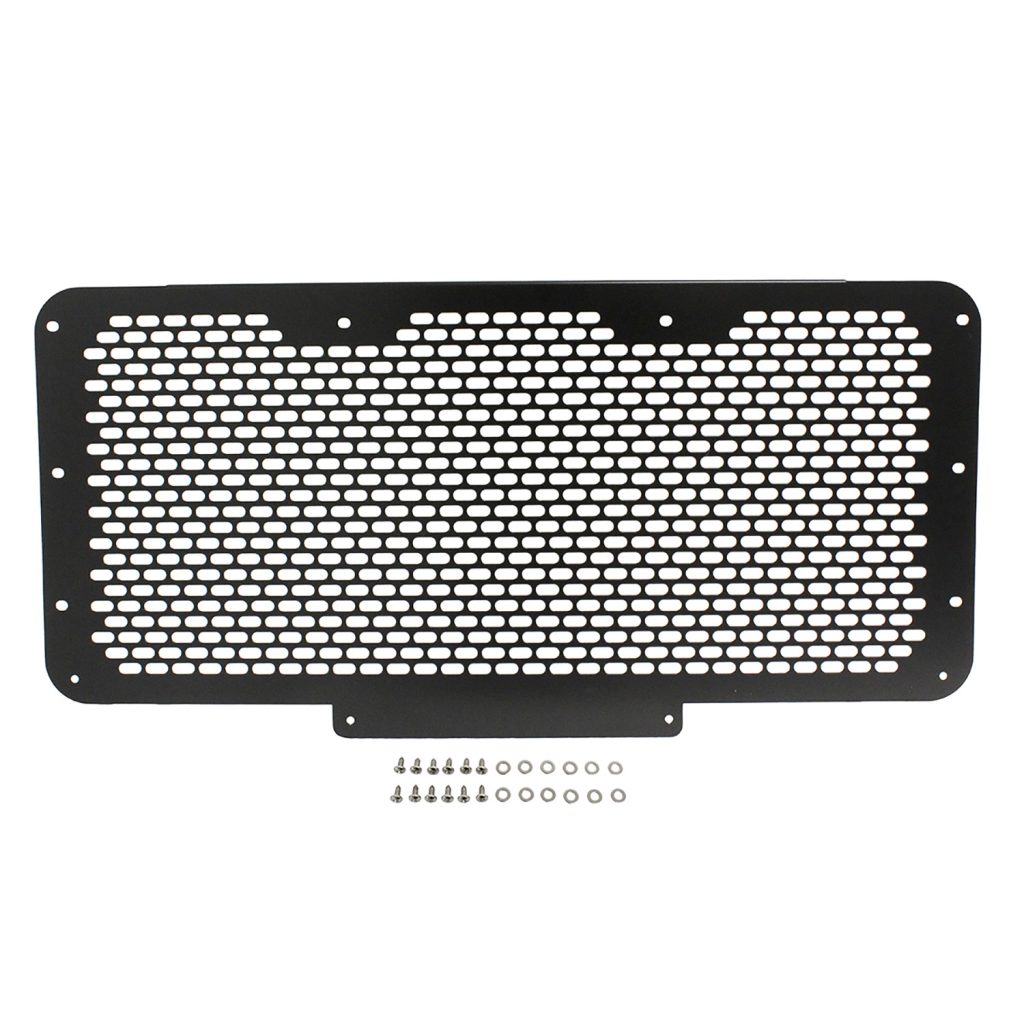 Image of Radiator Grille Stainless Steel (black finish) (GA2356B)