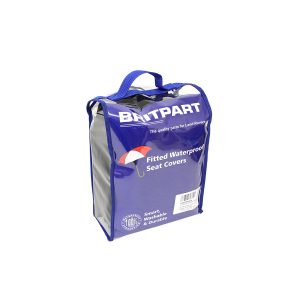 Image of Waterproof Seat Covers (front set of 3 without headrest cover) Black (GA2815BLACK)