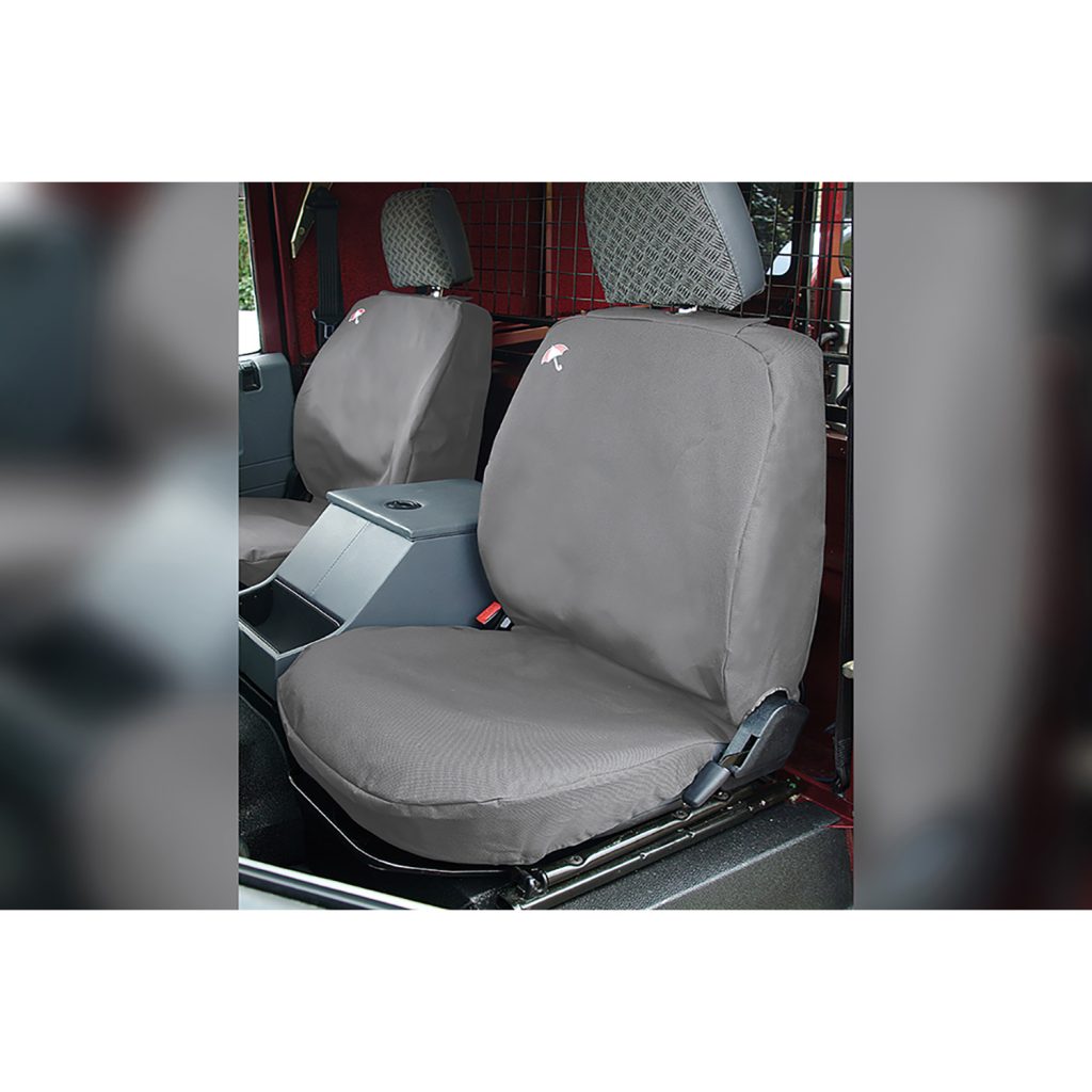 Image of Waterproof Seat Covers (front set of 3 without headrest cover) Grey (GA2815GREY)