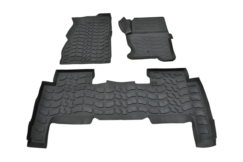 Image of Rubber Mats Complete Set (front and rear) right hand drive (GA4804)