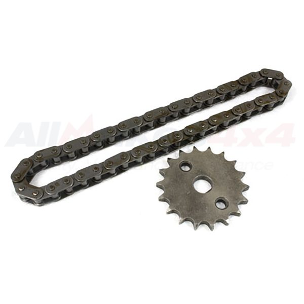 Image of Oil Pump Chain and Sprocket (LQX100130AM)