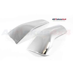 Image of Lower Mirror Cover Set (pair) Chrome (LR003905AM)