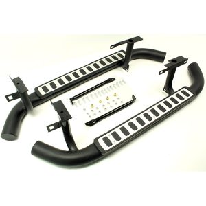 Image of Side Steps (pair) Fire and Ice Style Silver (LR008379AM)