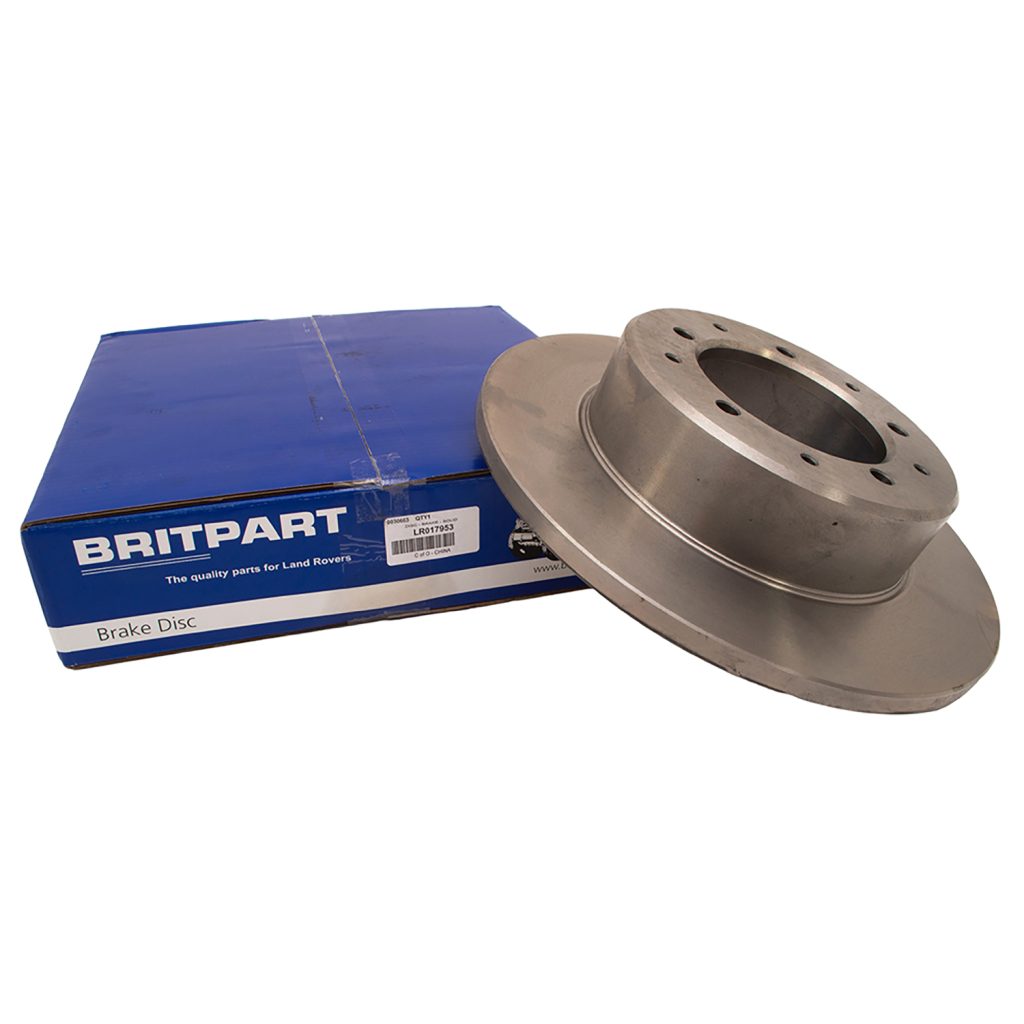 Image of Brake Disc Rear non vented (single) (LR017953AM)