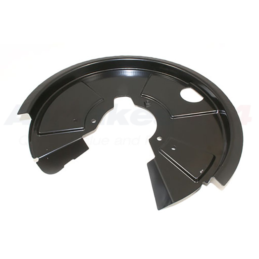Image of Brake Disc Mudshield (rear RH) (LR017960AM)