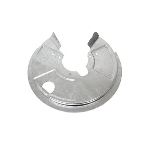 Image of Brake Disc Mudshield (rear LH) Galvanised (LR017961AMG)