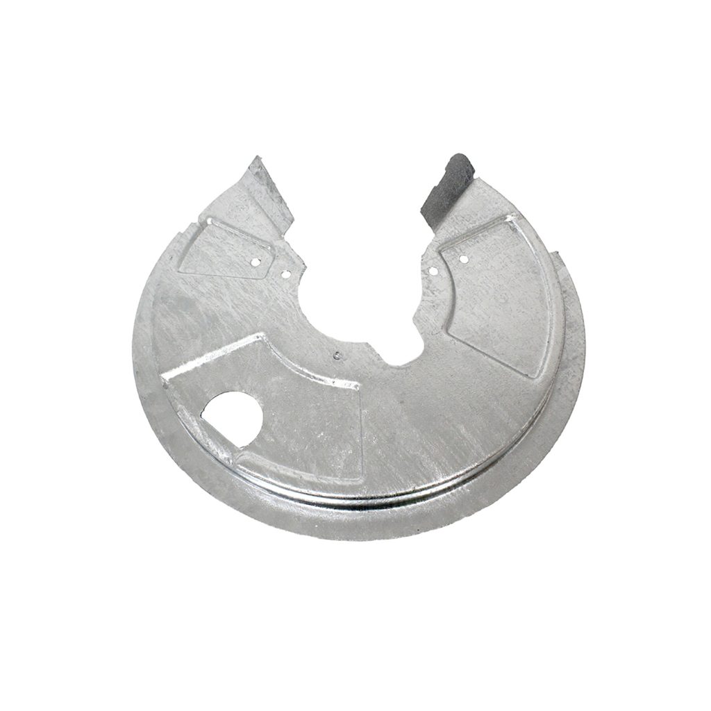 Image of Brake Disc Mudshield Galvanised (rear LH) (LR017961GAL)