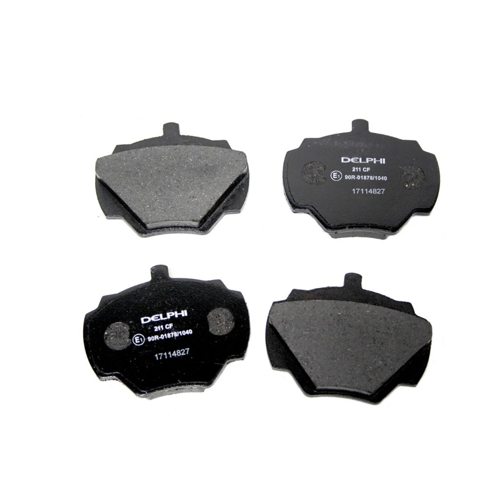 Image of Brake Pad Set Rear (without sensors) (LR032954OEM)