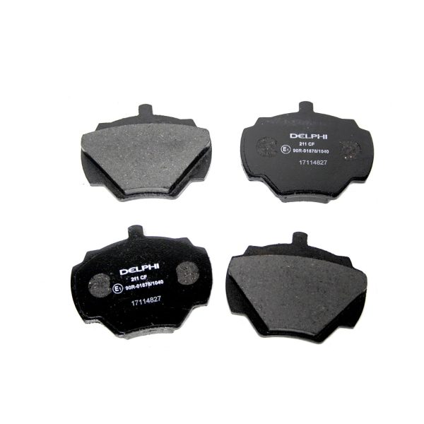 Image of Brake Pad Set Rear (without sensors) (LR032954OEM)