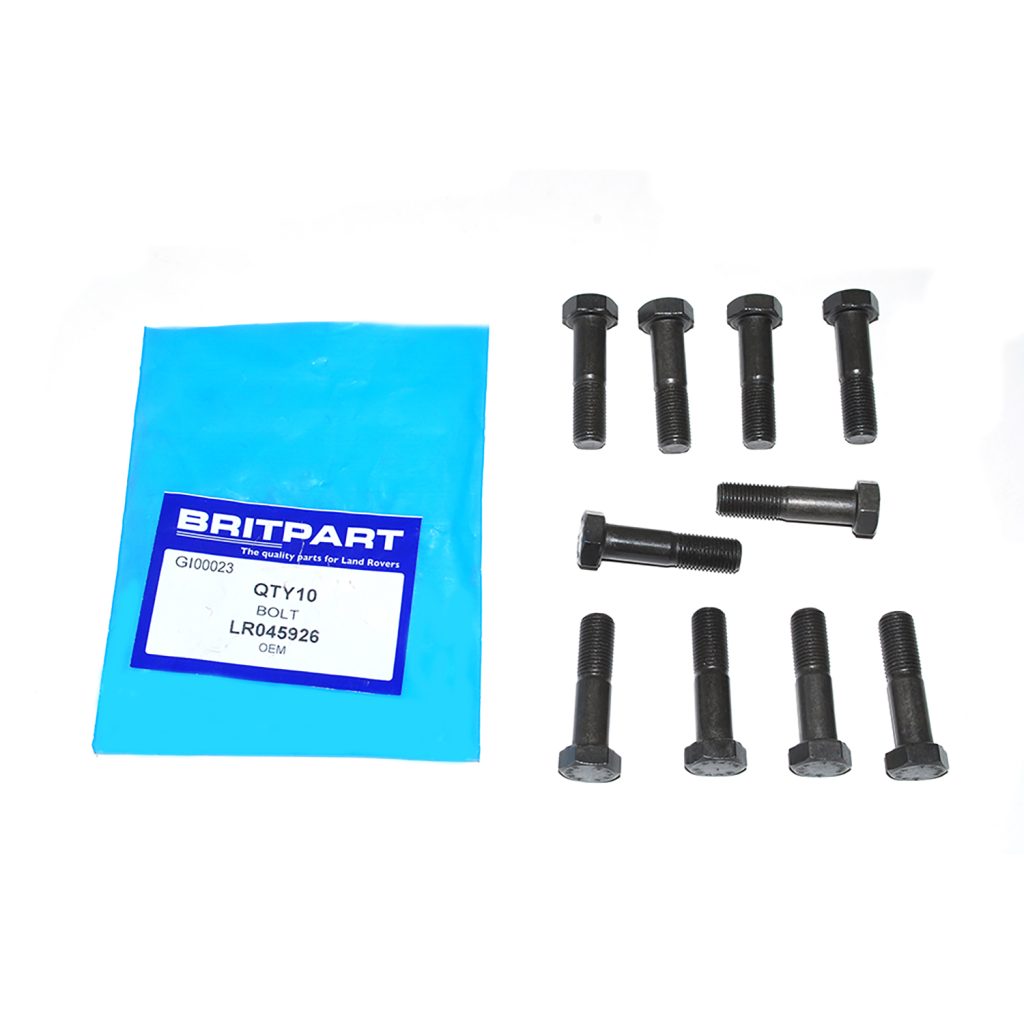 Image of Propshaft Bolt (prop to transfer box) (LR045926AM)