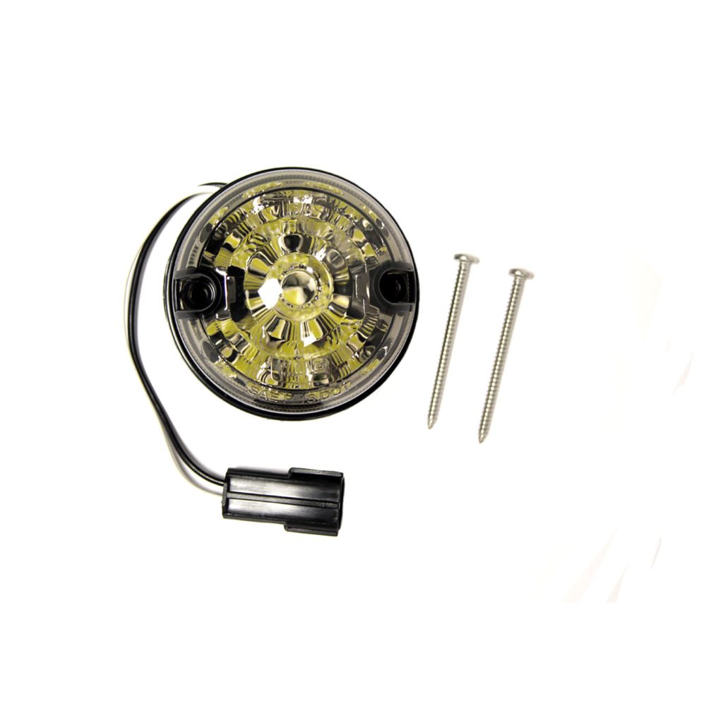 Image of Front Side Lamp LED (smoked) type 73mm (LR048189SLED)