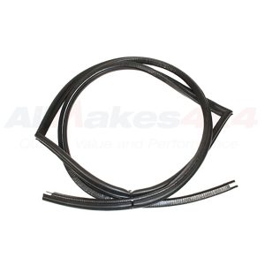 Image of Front Door Aperture Rubber Seal (right hand) (LR077687AM)