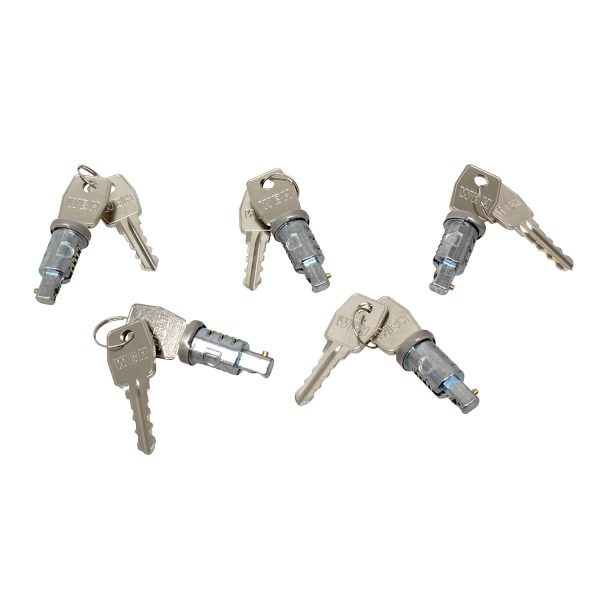 Image of Door Lock Set (5 barrels and 2 keys) (MTC6506AM)