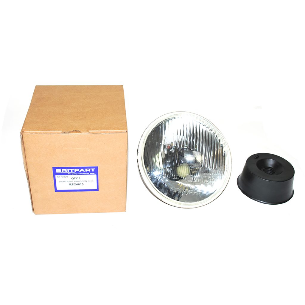 Image of Headlight Sealed Beam to Halogen E-marked (single)  bulb not included (RTC4615)