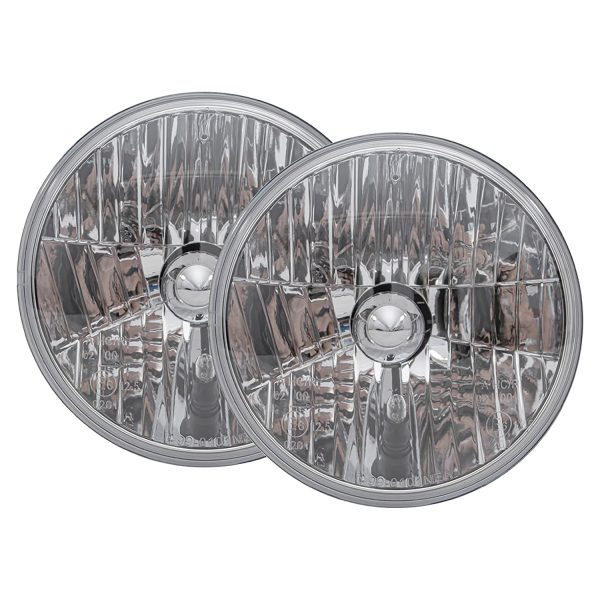 Image of Headlights Crystal Clear Halogen E-marked (pair) bulbs not included (RTC4615C)