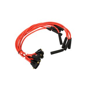 Image of High Tension Ignition Lead Set (Red) Silicone (RTC6551RED)