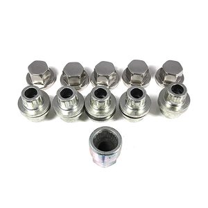 Image of Silver Locking Wheel Nut Set (STC8843AA)