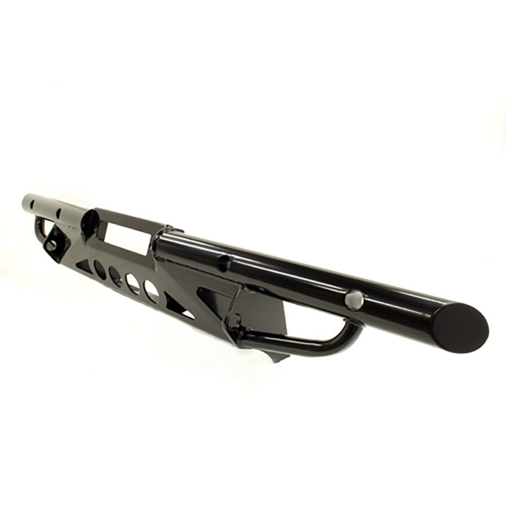 Image of Tubular Winch Bumper without A Bar Black (TF003)