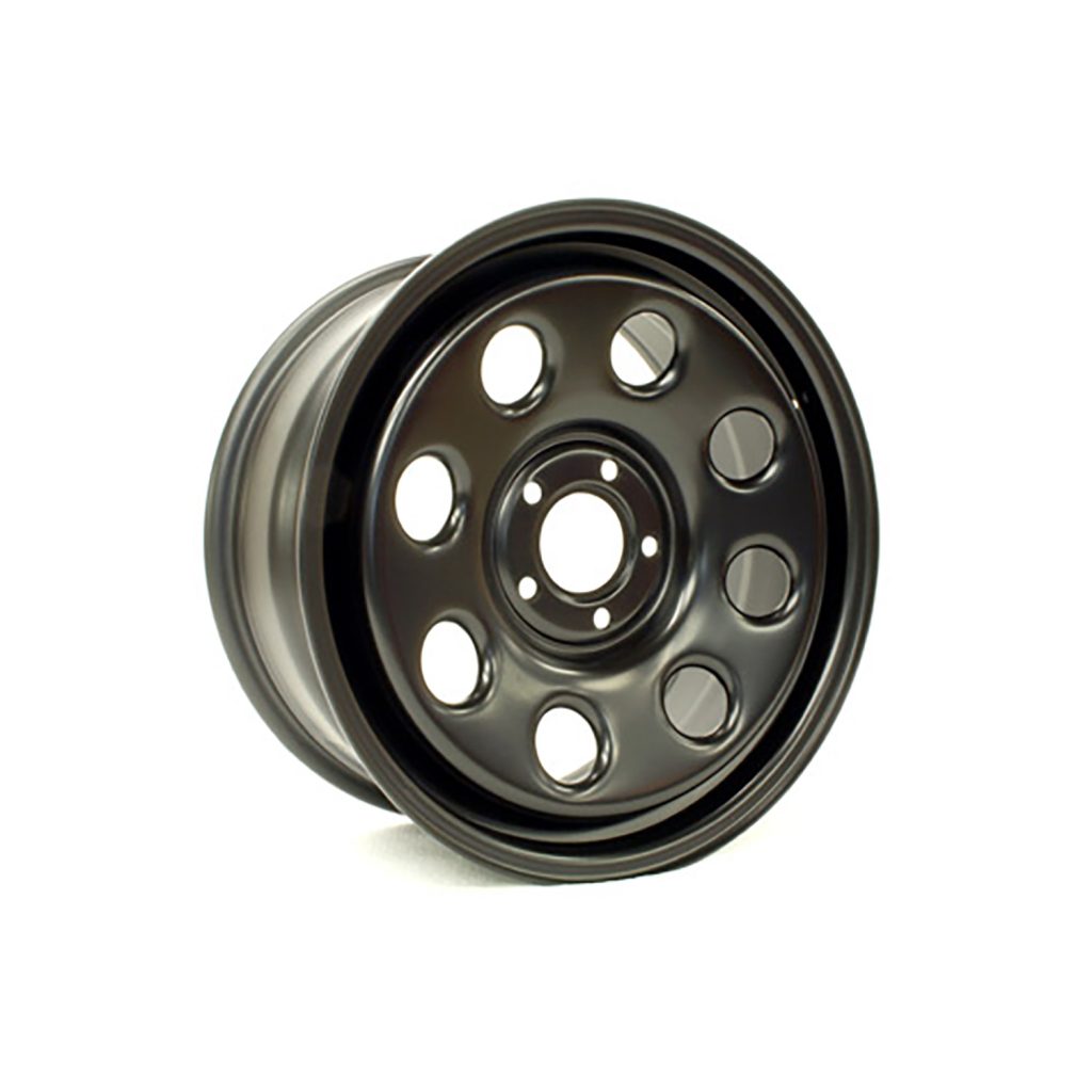 Image of Black Modular 18 x 8 ET45 Steel Wheel (wheel nuts included) (TF152)