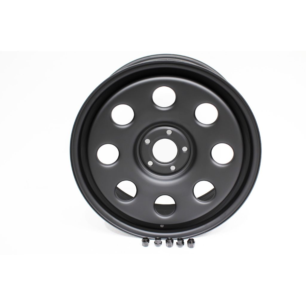 Image of Black Modular 20 x 8 ET45 Steel Wheel (wheel nuts included) (TF1520)