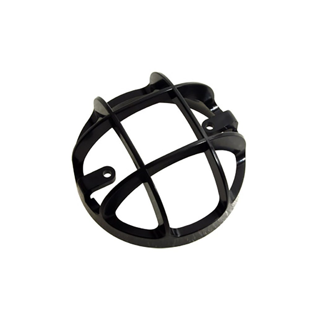 Image of Front and Rear Light Guards 73mm diameter Black Plastic (TF170)