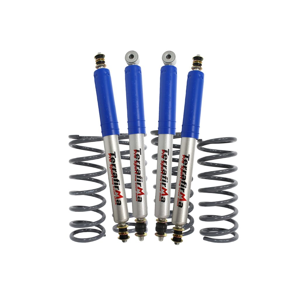 Image of Pro Sport 50mm longer Travel Shocks and 50mm Lift Springs (medium duty) (TF209)