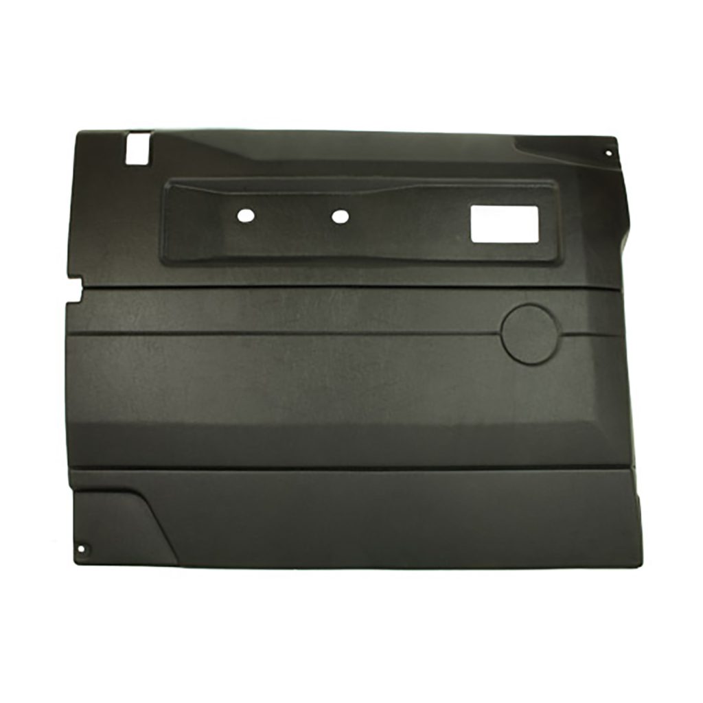 Image of Door Card Front (left hand) Black (TF2445)