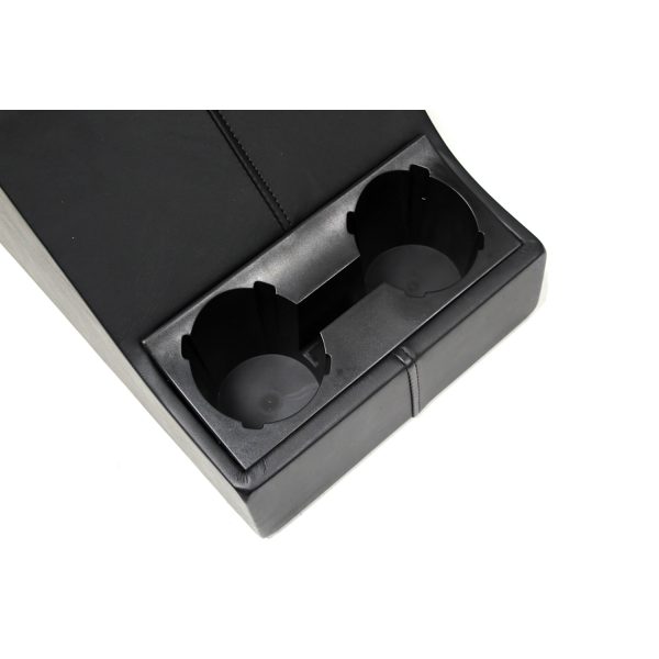 Image of Centre Cubby Box Black (complete with padded lid