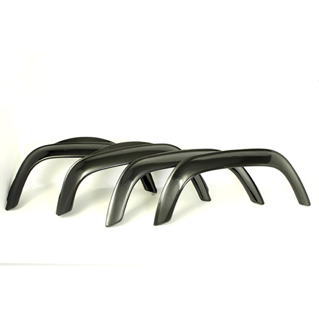 Image of Wheel Arch Eyebrow Moulding Kit Gloss Black  (4 piece) (TF280)