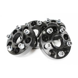 Image of 30mm Wheel Spacers Black Finish Alloy (5 x 120) (TF303B)