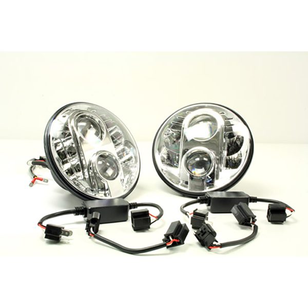 Image of Headlights LED E-marked DOT Approved (pair) (TF710)