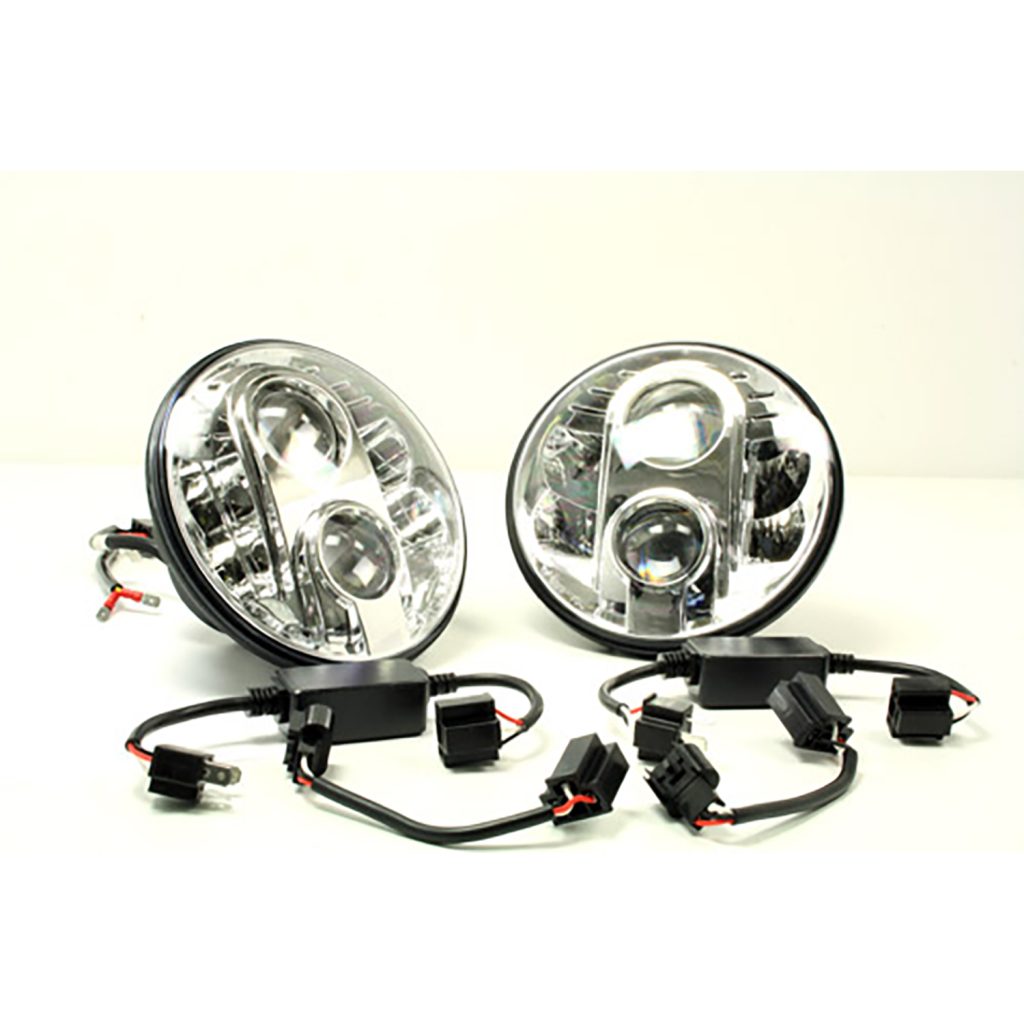 Image of Headlights LED E-marked DOT Approved (pair) (TF711)