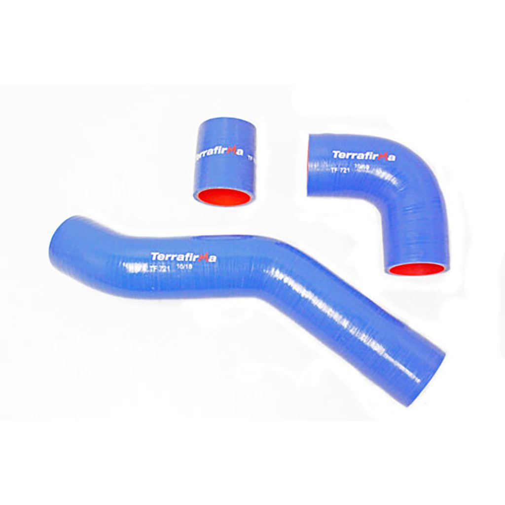 Image of Silicone Turbo and Intercooler Hose kits (3 piece) Blue (TF721)