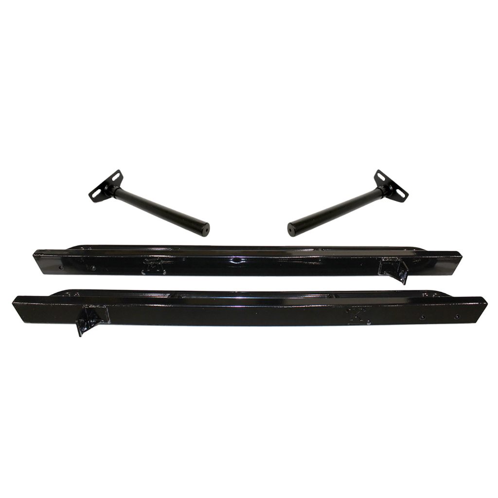 Image of Rock Sliders complete with Tree Bar (pair) Black (TF801)