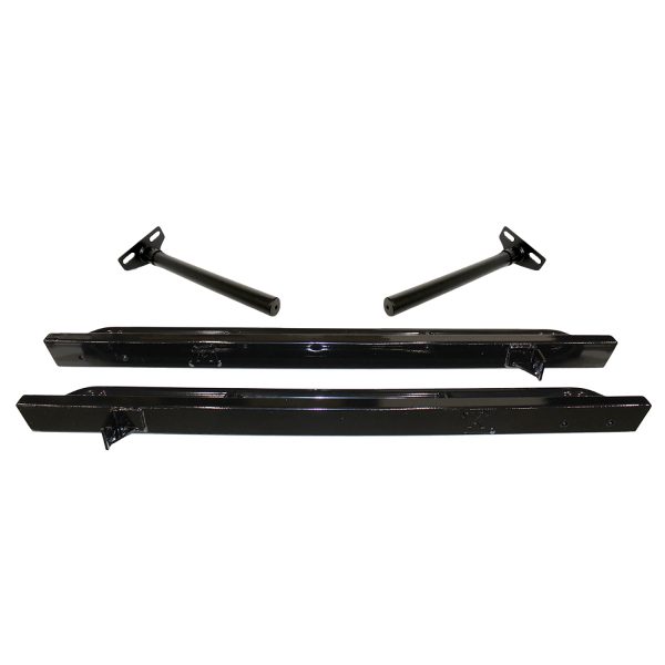 Image of Rock Sliders complete with Tree Bar (pair) Black (TF801)