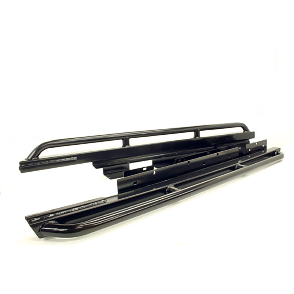 Image of Rock Sliders complete with Tree Bar (pair) Black (TF807)