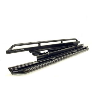 Image of Rock Sliders complete with Tree Bar (pair) Black (TF807)