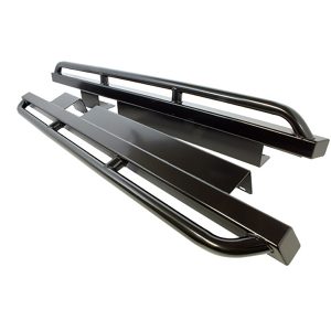 Image of Rock Sliders complete with Tree Bar (pair) Black (TF807WA)
