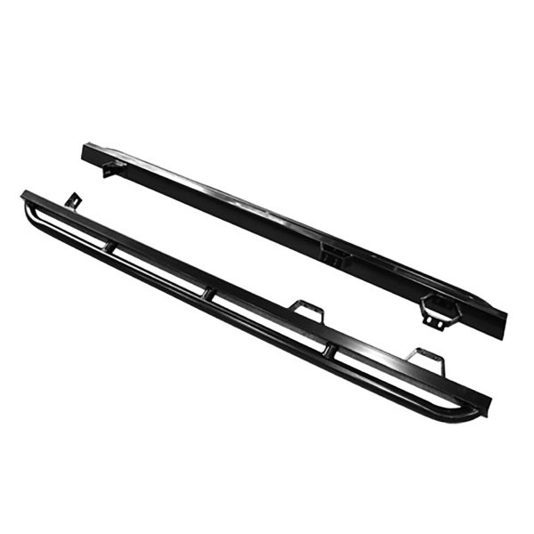 Image of Rock Sliders complete with Tree Bar (pair) Black (TF810)