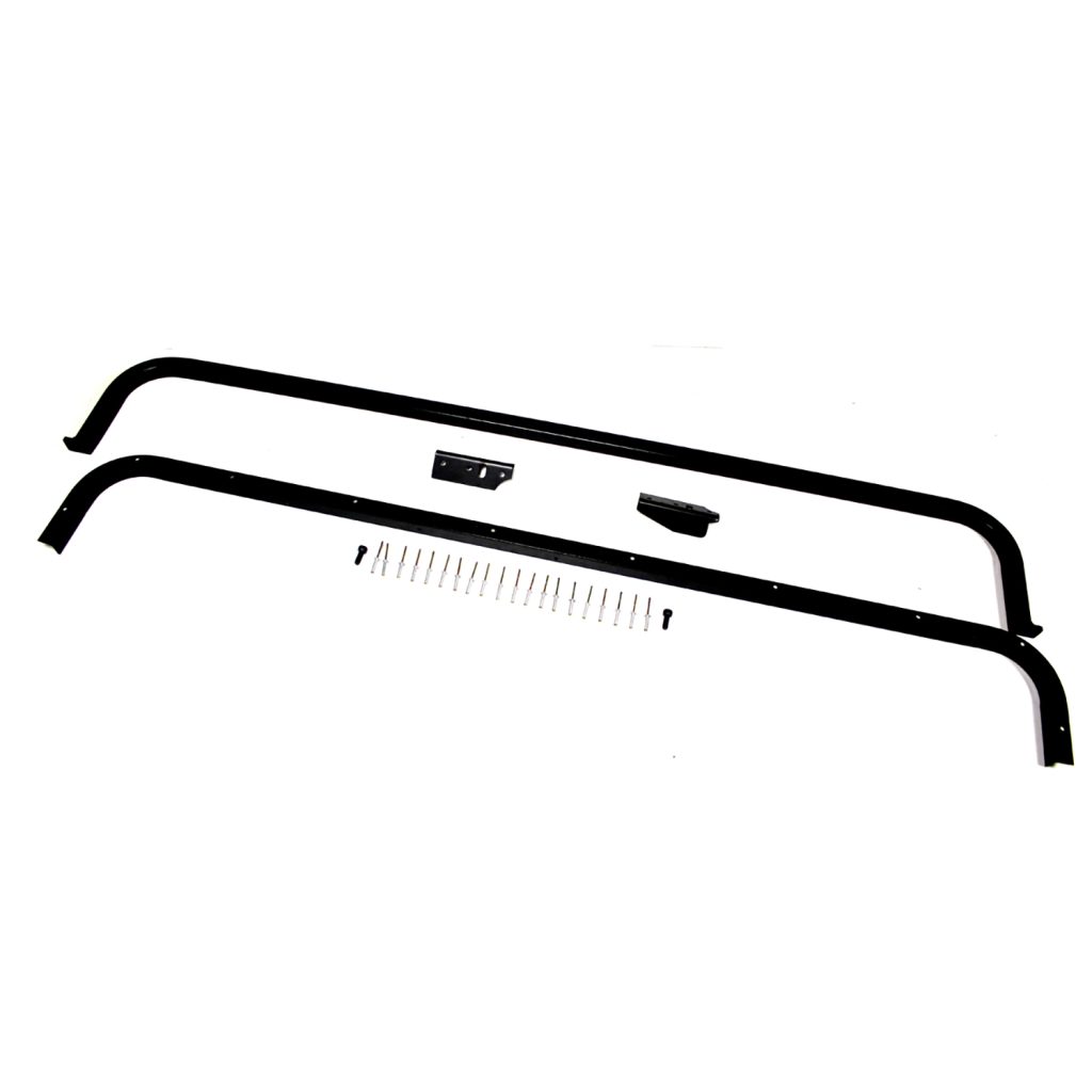 Image of Bulkhead Removal Kit Black Powder Coat (ideal for taller drivers and passengers) (TF871)