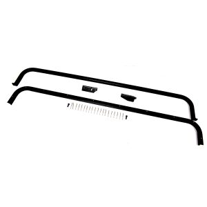 Image of Bulkhead Removal Kit Black Powder Coat (ideal for taller drivers and passengers) (TF871)